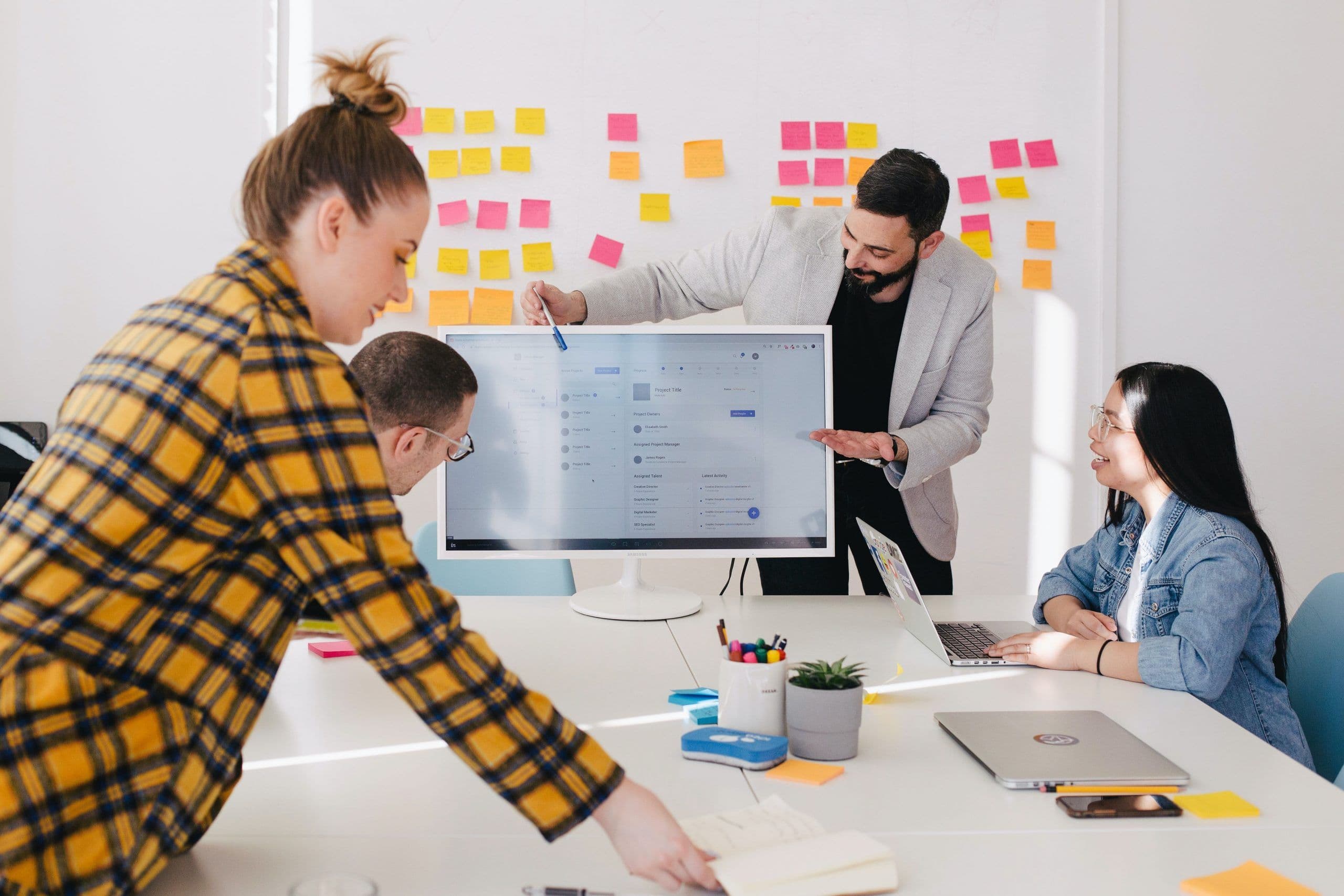 teamwork in the office