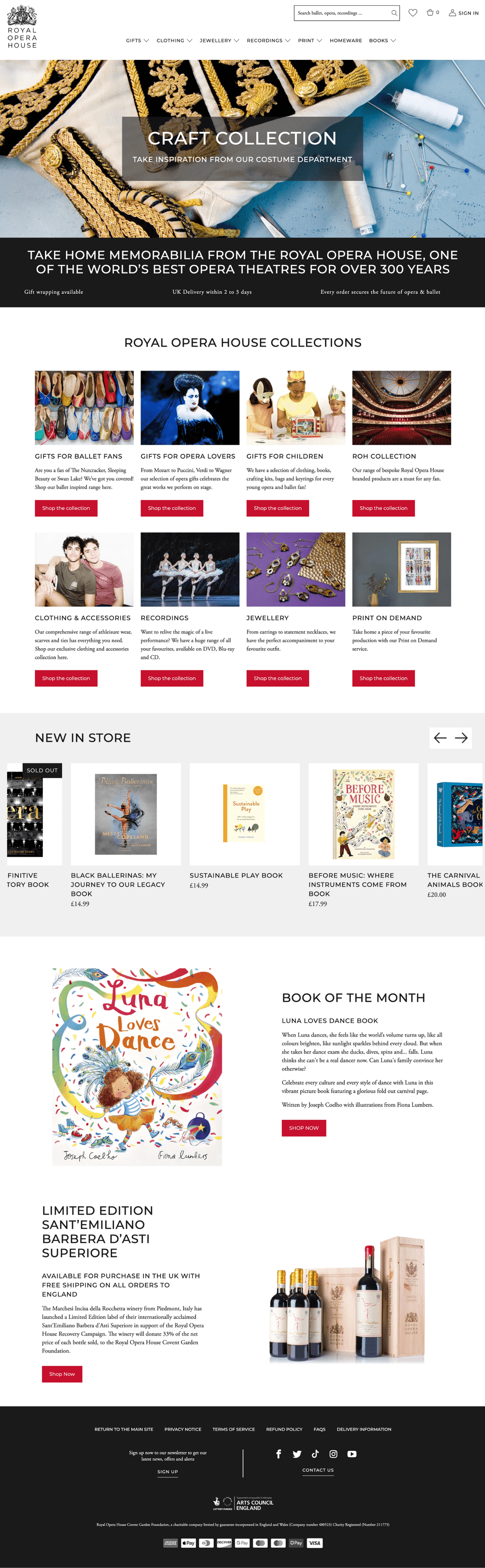 new royal opera house website