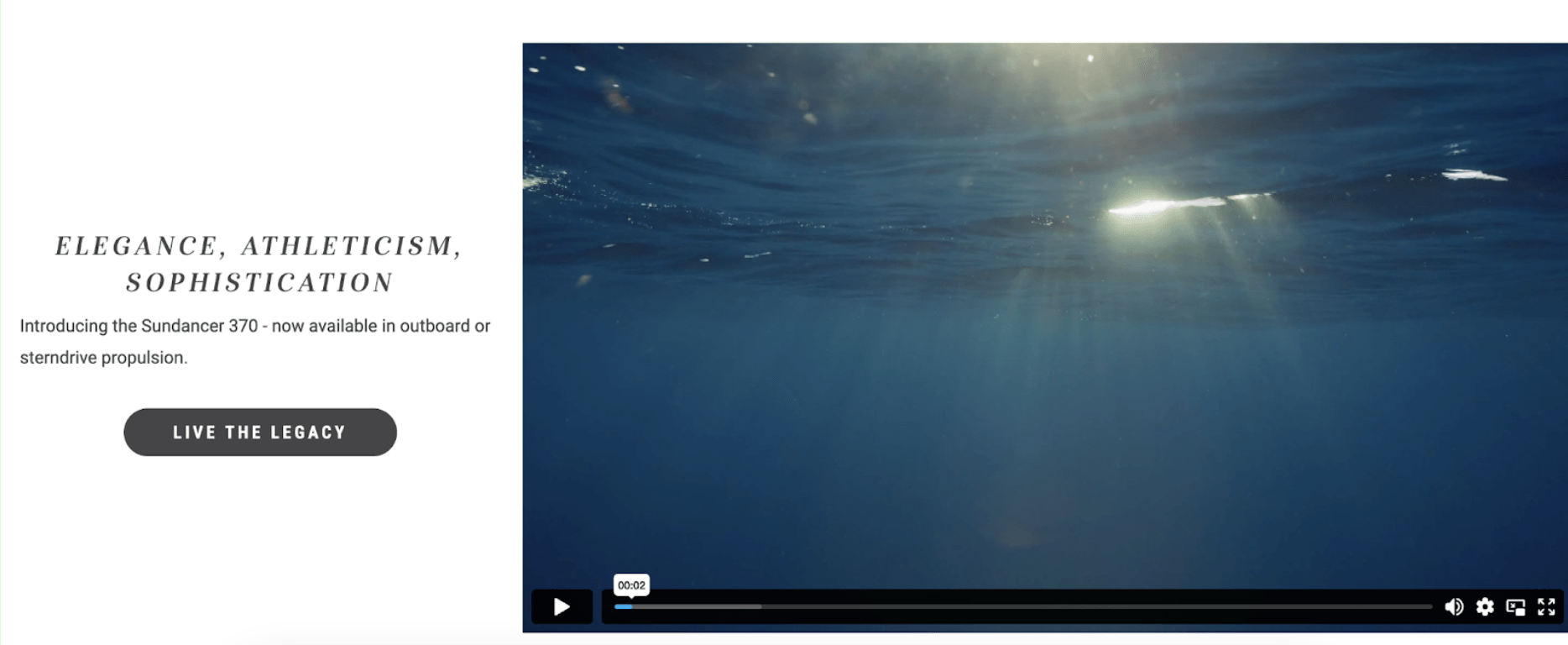 Searay embedded email