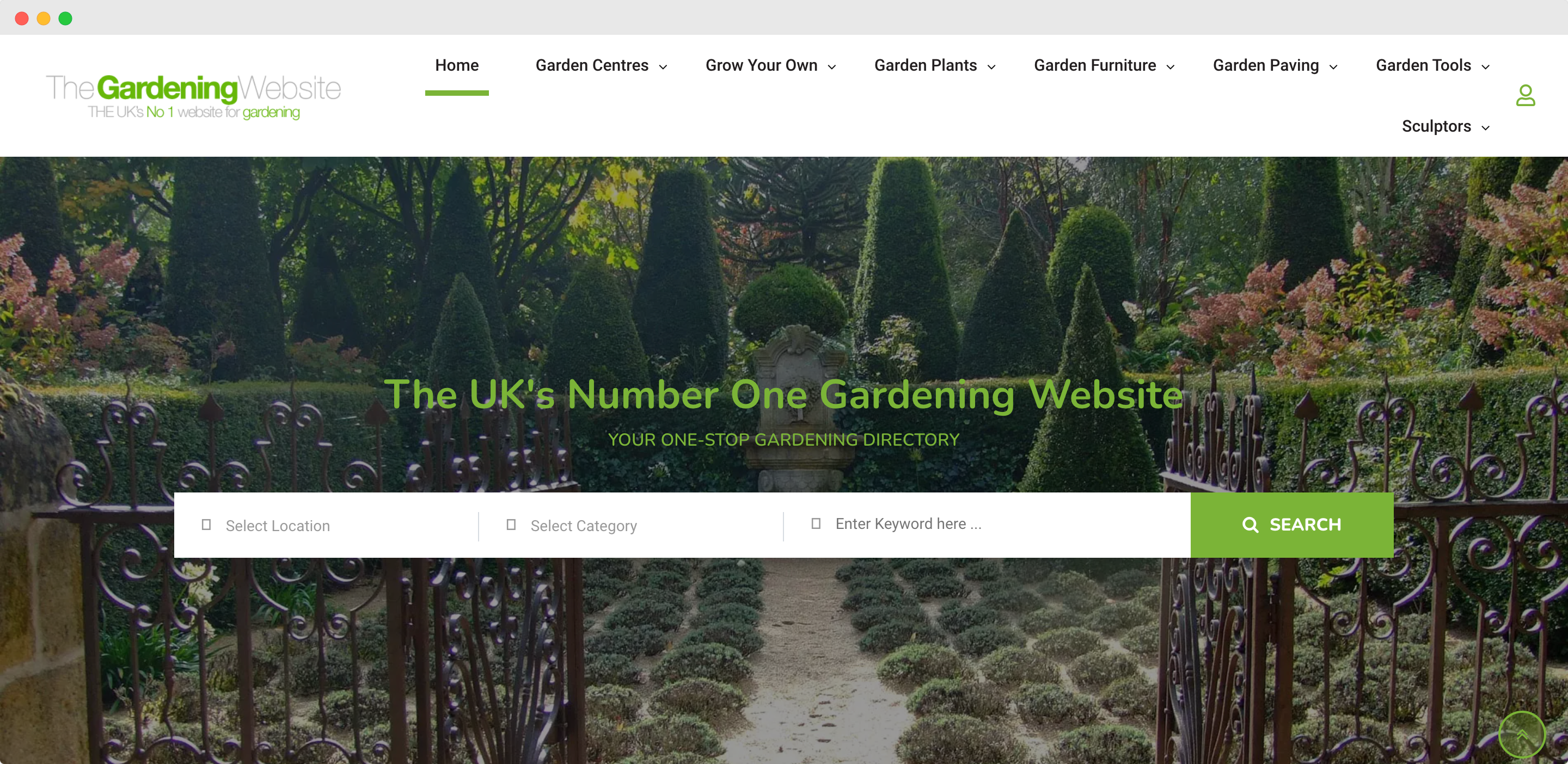 The Gardening Website Directory