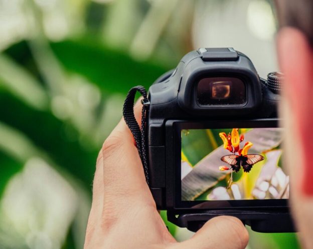 Camera in hand