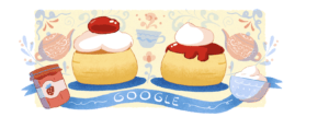 celebrating scones google doodle