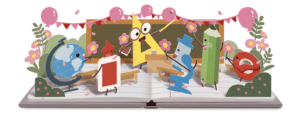 teachers day google doodle