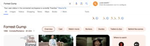 Forrest gump google easter egg