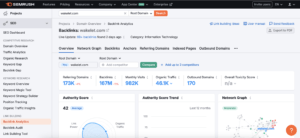 Backlink gap analysis