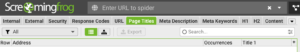 Screamingfrog meta data