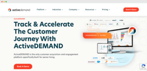 activedemand homepage