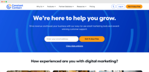 constant contact homepage