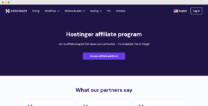 hostinger affiliate