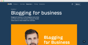 ahresf blogging for business course